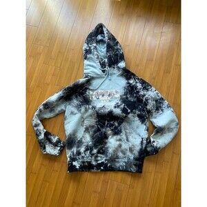 Hunter x Hunter Hypland Anime Killua Eye Box Logo Sweatshirt Hoodie Sz Small